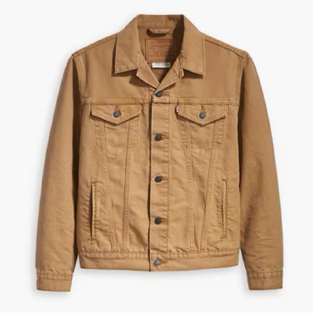 Levi’s Canvas Trucker Jacket Brown